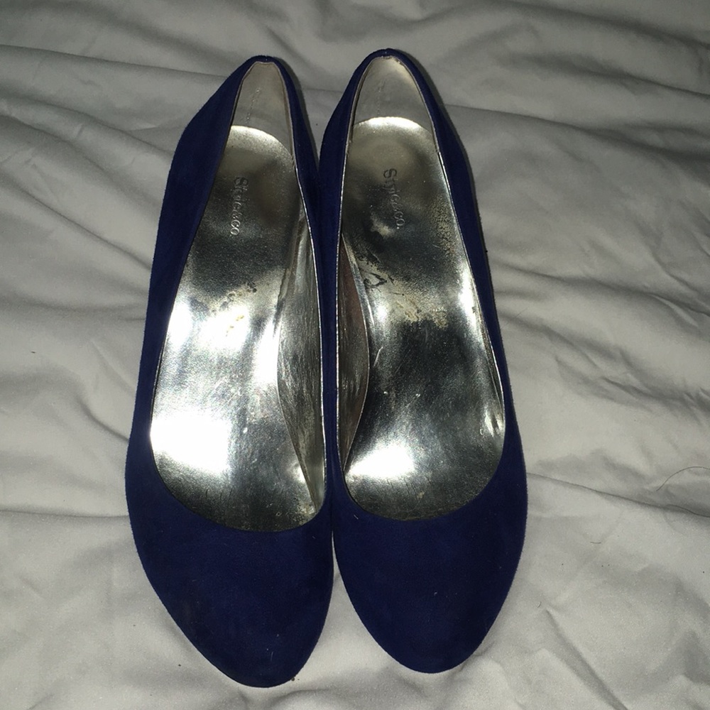 🌟🌟Style & Co. Velvet Blue Pumps